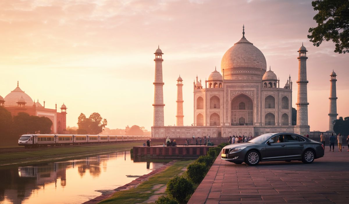 Taj Mahal trip from delhi in a day by car