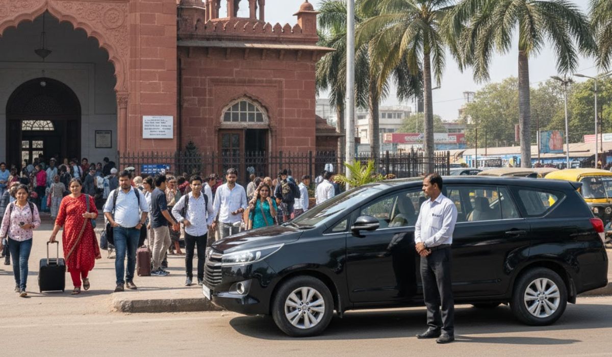 Agra Cantt station pickup for same day Taj Mahal tour by train